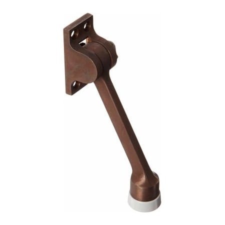 Yale Commercial Rockwood Door Stop Kick Down, Satin Chrome 85821